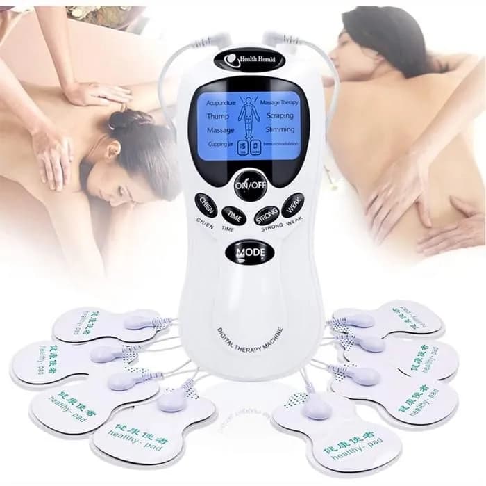 MuscleTone™ - Estimulador Muscular Eléctrico de 8 Electrodos