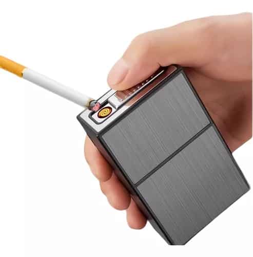 CigaCase™ - Estuche de Cigarrillos 2 en 1 con Encendedor