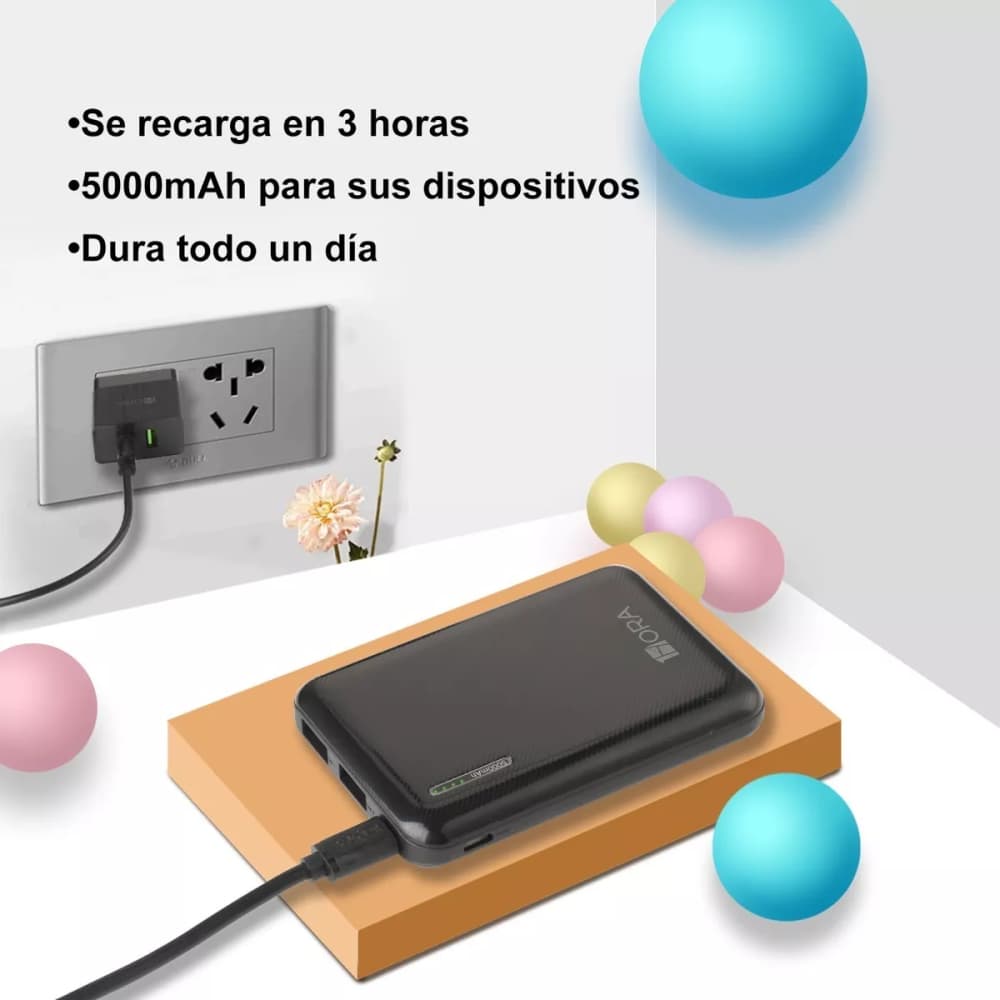PowerSlim™ - Batería Externa Portátil 5000mAh