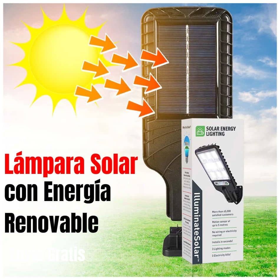 SolarGuard® - Lámpara Solar con Sensor de Movimiento y Resistencia al Agua