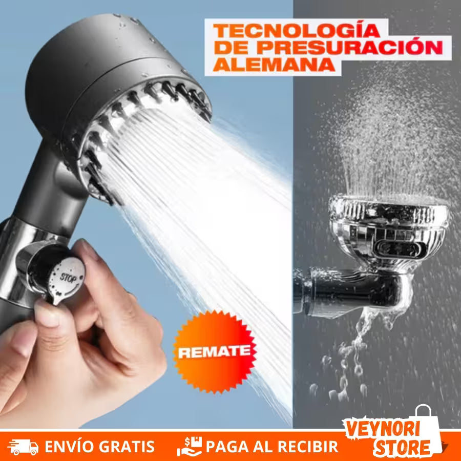 HydroPower® – Ducha Potente y Ahorradora