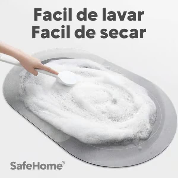 SafeStep™ - Tapete Antideslizante y Absorbente para Baño