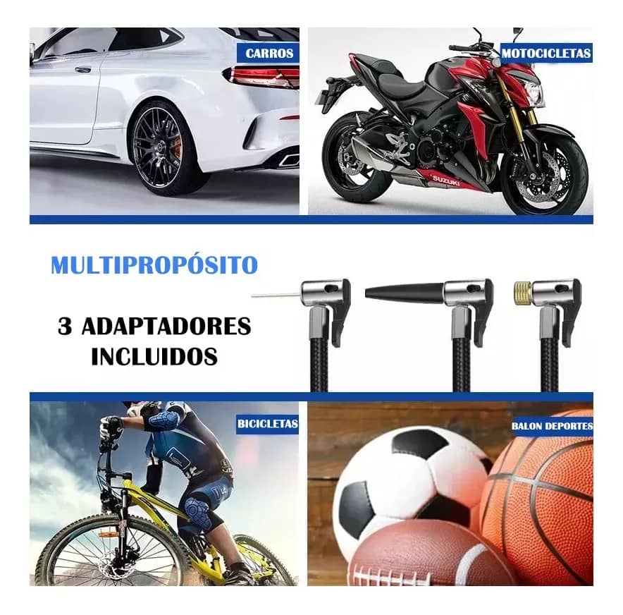 AirMini™ Compresor de Aire Portátil con Pantalla LED