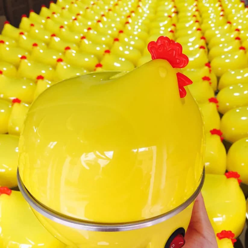 EggMaster™ - Hervidor Eléctrico de Huevos en Forma de Gallina