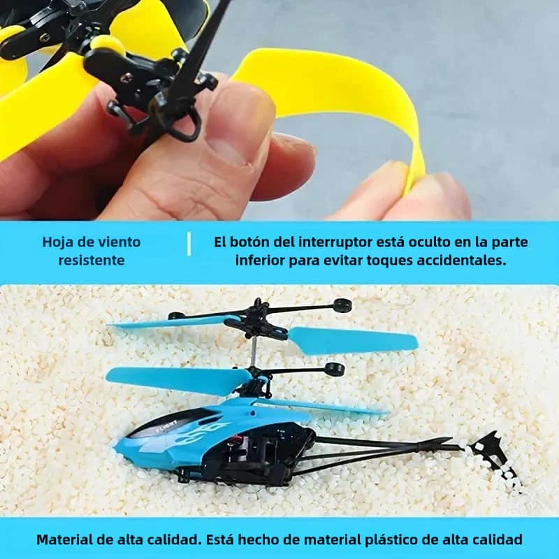 SkyPilot™ - Helicóptero RC Mágico para Niños con Sensor de Movimiento