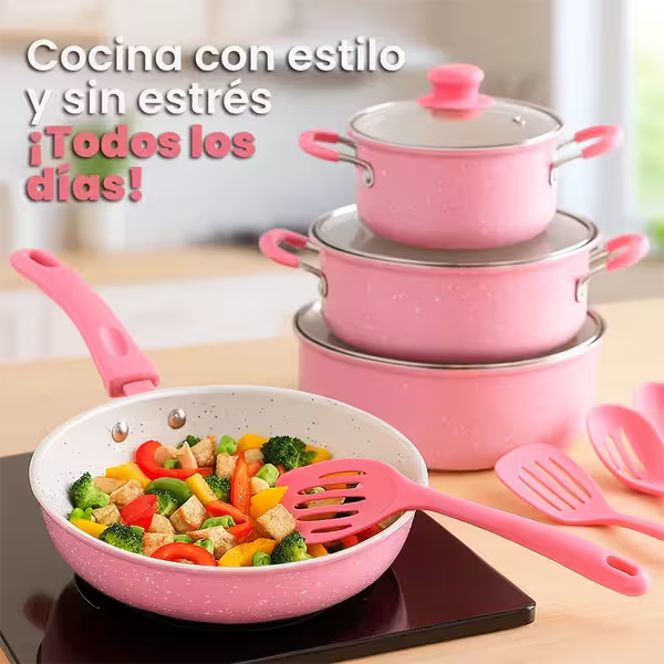 Vitalcook® Juego de Ollas Antiadherentes - 13 Piezas