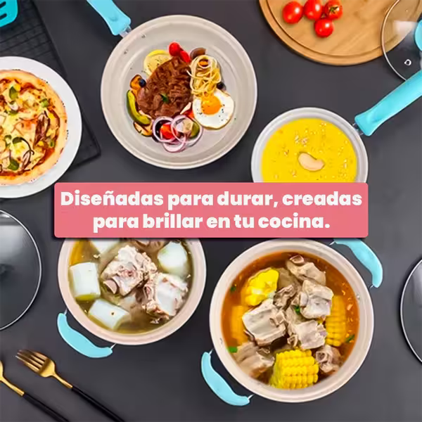 Vitalcook® Juego de Ollas Antiadherentes - 13 Piezas