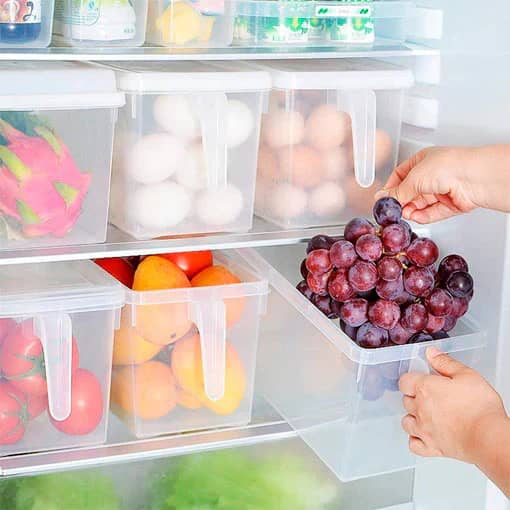 FrescaBox™ Set de 3 Organizadores Herméticos para Nevera