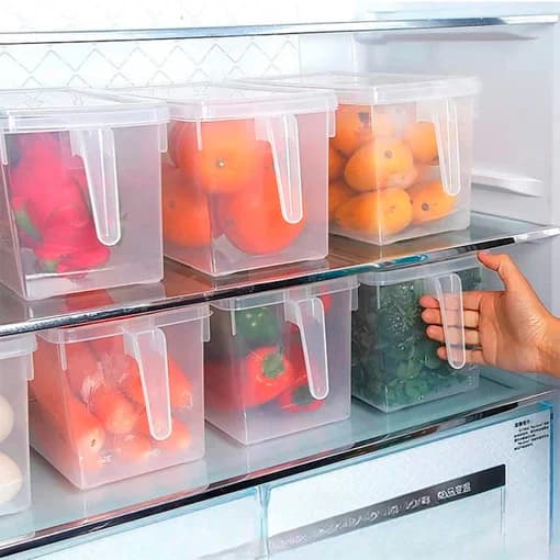 FrescaBox™ Set de 3 Organizadores Herméticos para Nevera