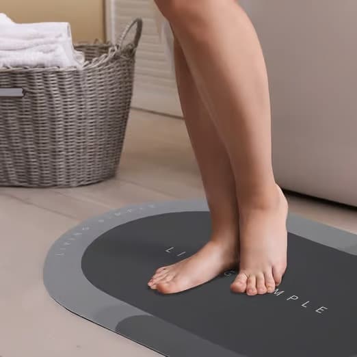 SafeStep™ - Tapete Antideslizante y Absorbente para Baño