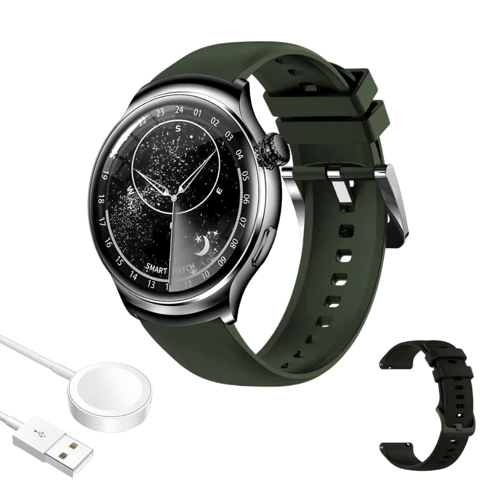 SmartPulse™ Reloj Inteligente K500 con Pantalla AMOLED