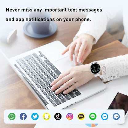 SmartPulse™ Reloj Inteligente K500 con Pantalla AMOLED
