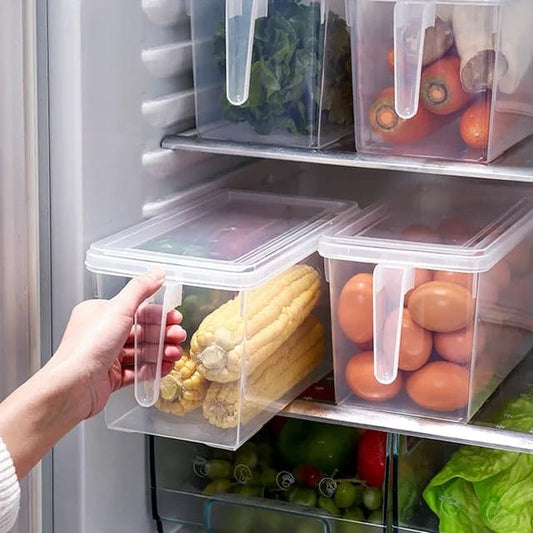 FrescaBox™ Set de 3 Organizadores Herméticos para Nevera