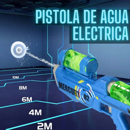 Mercury Flash™ - Pistola de Agua Eléctrica con Luces RGB