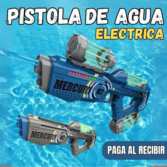 Mercury Flash™ - Pistola de Agua Eléctrica con Luces RGB