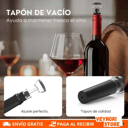 WineMaster®  Abridor de Vino Eléctrico Automático