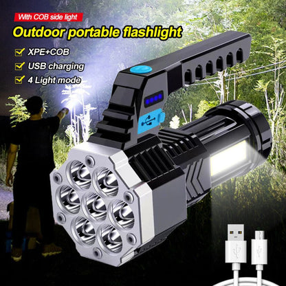 Falcon™  Linterna LED Potente con Carga USB y Manija