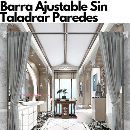 FlexiBar™ - Barra Extensible Multiusos sin Perforaciones