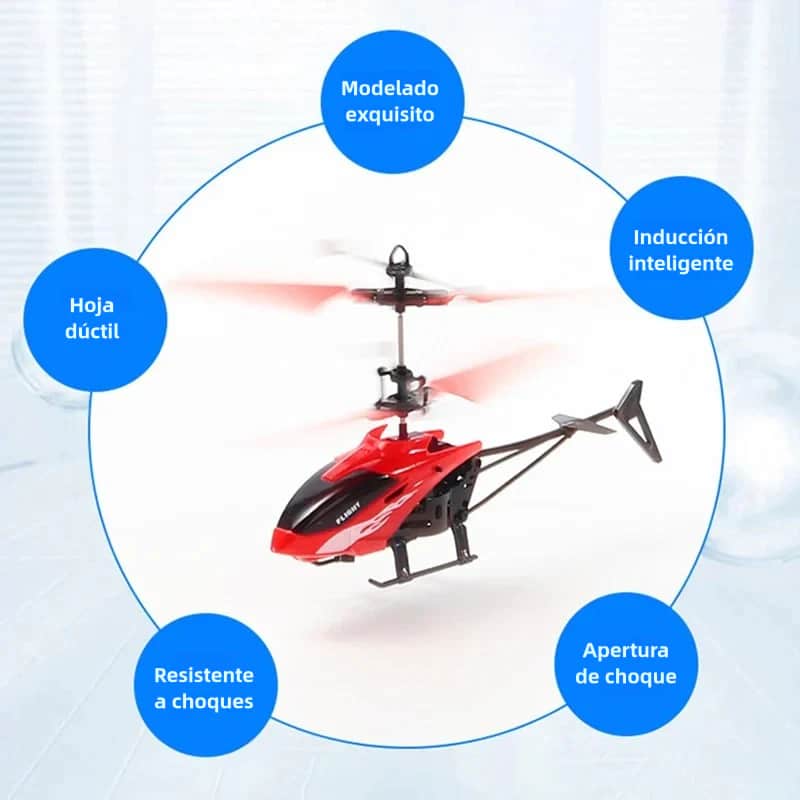 SkyPilot™ - Helicóptero RC Mágico para Niños con Sensor de Movimiento