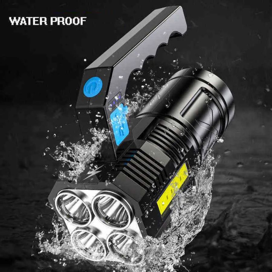 Falcon™  Linterna LED Potente con Carga USB y Manija