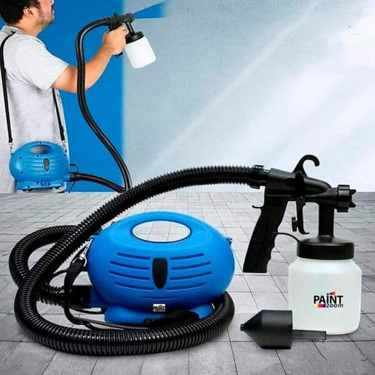PaintMaster™ - Compresor de Pintura Eléctrico con Pistola Pulverizadora
