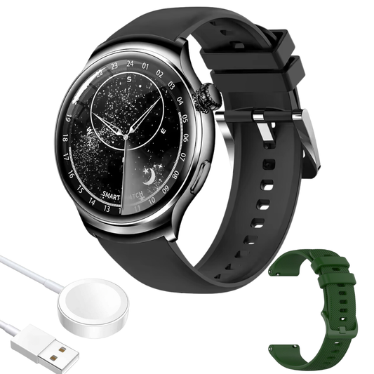 SmartPulse™ Reloj Inteligente K500 con Pantalla AMOLED