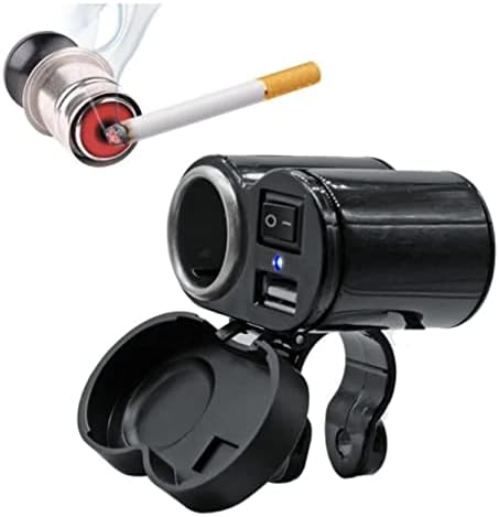 MotoCharge™ - Cargador USB y Encendedor de Cigarrillos
