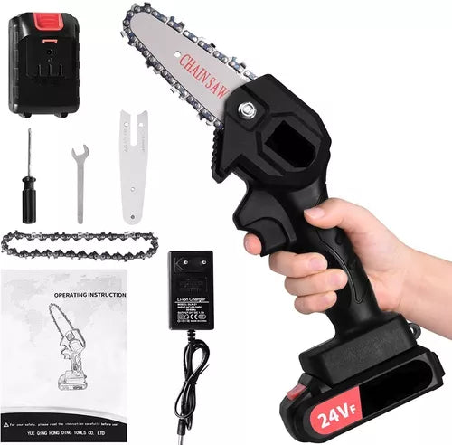 SawPro™ Mini Sierra Eléctrica con 2 Baterías