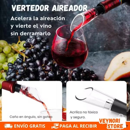 WineMaster®  Abridor de Vino Eléctrico Automático