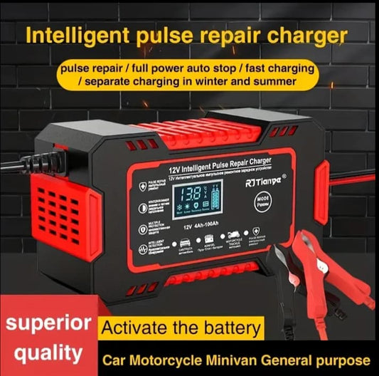 PowerBoost 12V: Cargador y Arrancador Portátil Multifuncional