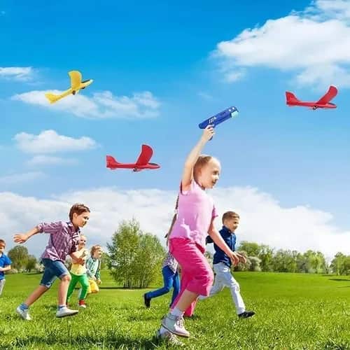 AeroLauncher™ - Pistola Lanza Aviones de Juguete