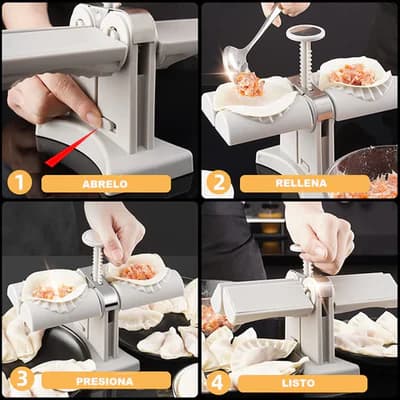 PattyPro™ - Molde 2 en 1 para Empanadas Caseras