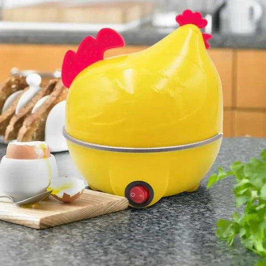 EggMaster™ - Hervidor Eléctrico de Huevos en Forma de Gallina