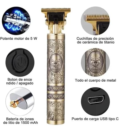 ShaverPro™ - Rasuradora Profesional Recargable