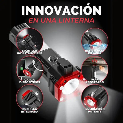 Falcon® - Linterna 6 en 1 Ultra Potente