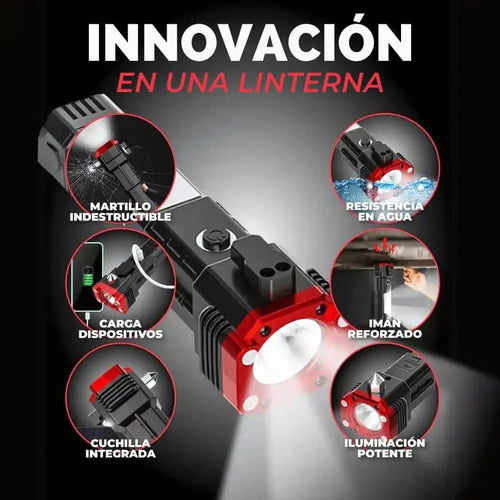 Falcon® - Linterna 6 en 1 Ultra Potente